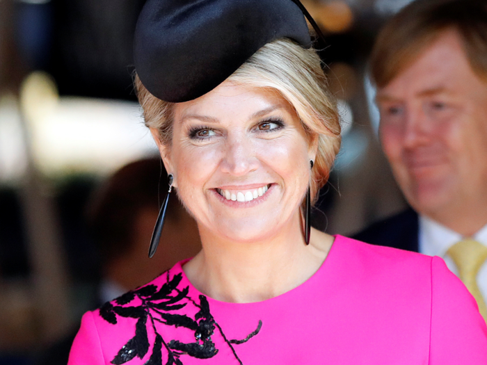 Queen Máxima of the Netherlands, and the UN secretary-general