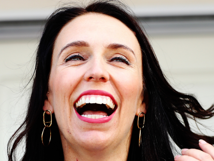 New Zealand Prime Minister Jacinda Ardern.