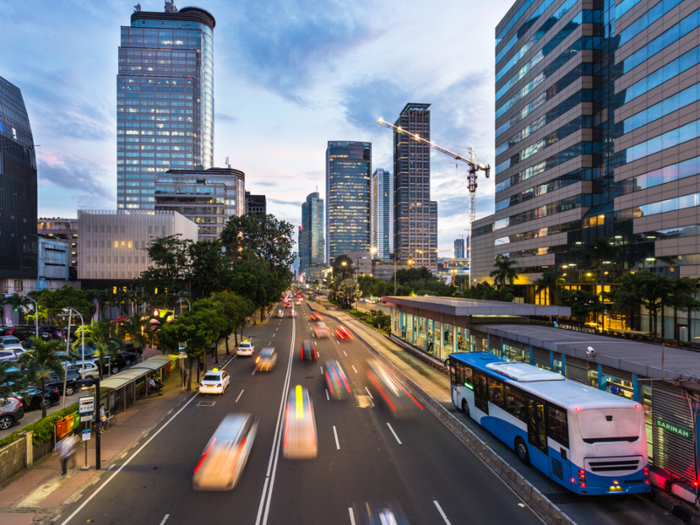 1. Jakarta, Indonesia