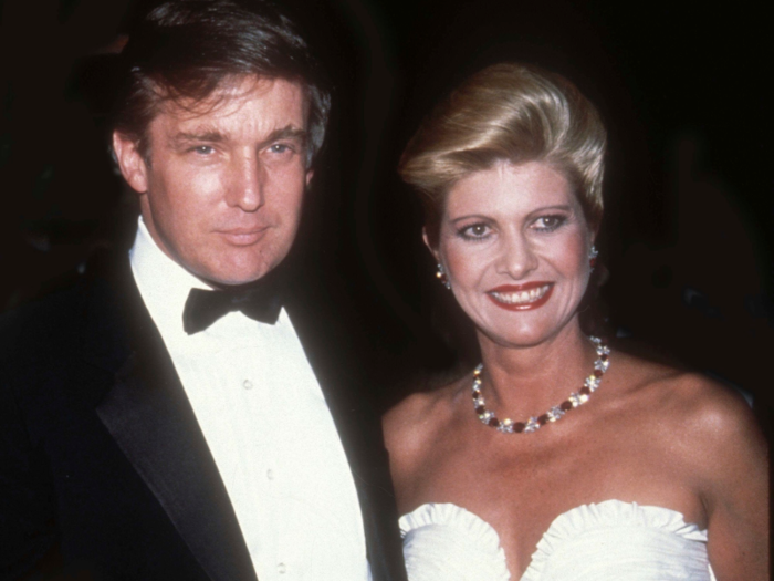 His divorce with first wife Ivana also cost Trump a pretty penny.