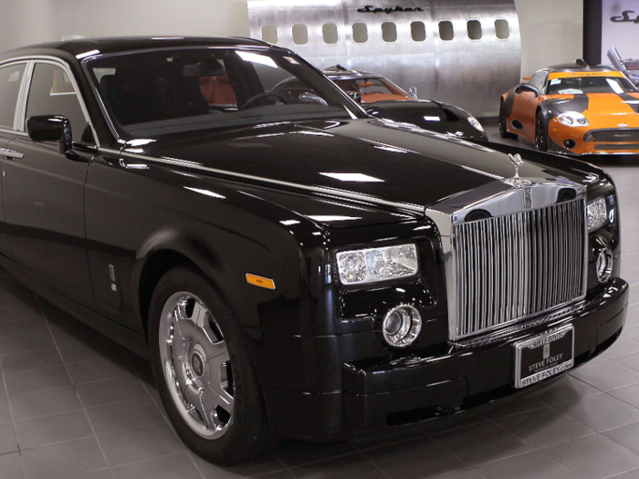 ... a Rolls-Royce Phantom, which starts at $500,000 ...