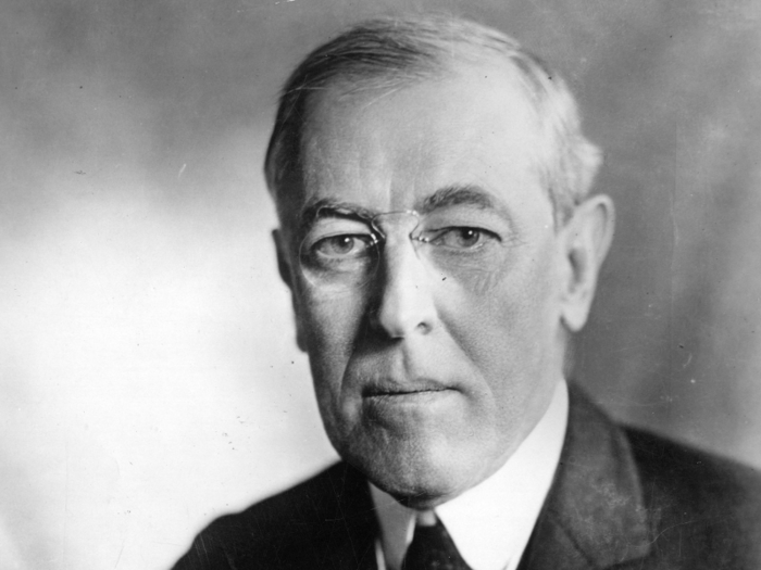 Wilson was the first president to deliver the executive