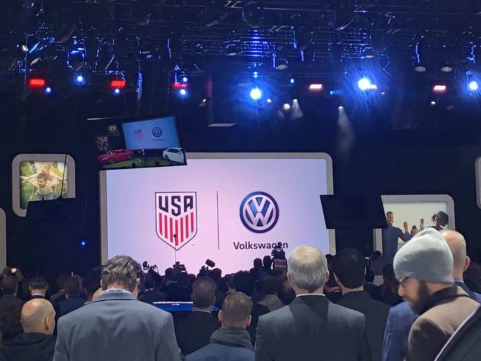 VW announced a sponsorship of both men