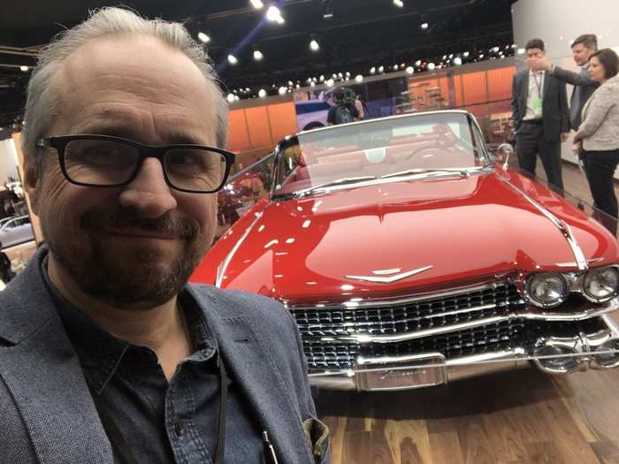 To be honest, because this was the final winter show, the scene was fairly low-key. Cadillac made much of the news and brought a gorgeous and iconic car to its booth.