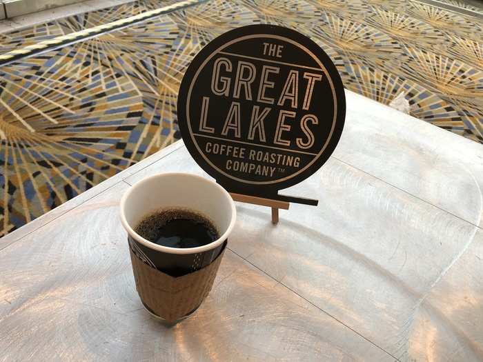 First stop: Great Lakes Coffee! This is one of the best cups I