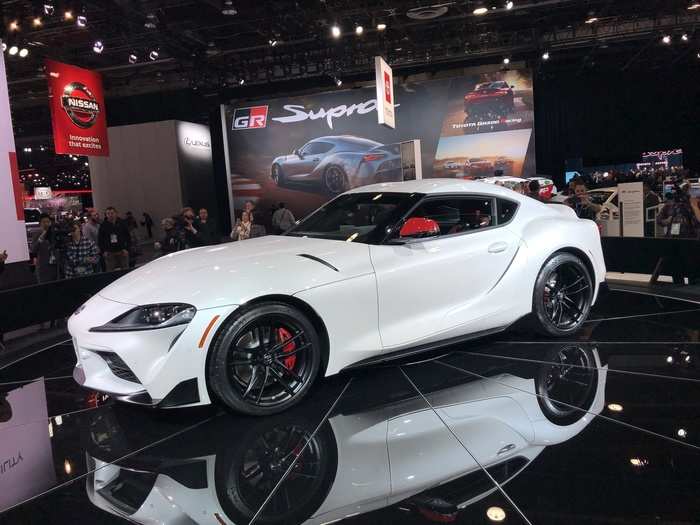 The long-awaited new Toyota Supra finally made its debut. It shares a platform with the BMW Z4.