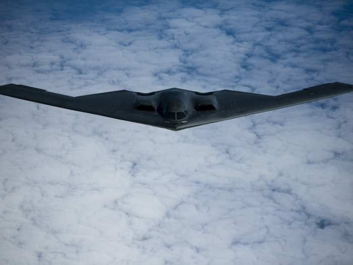 The multi-role B-2 Spirit bomber has the ability to break through tough defenses, bringing a significant amount of firepower, both conventional and nuclear, to bear on enemy targets.