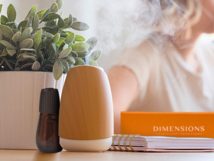 A diffuser that only emits their favorite scents