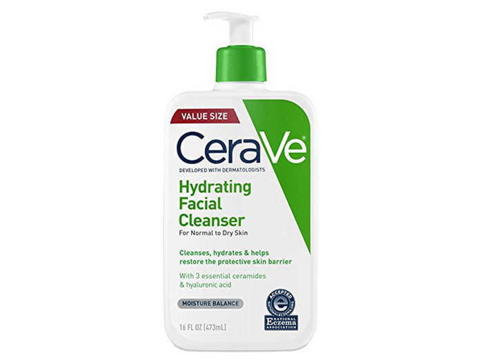 10. CeraVe Hydrating Daily Facial Cleanser for Dry to Normal Skin