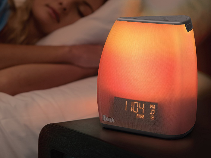 The best wake-up light alarm clock with a speaker