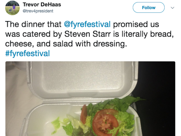 Both docs have a lot of the same footage of what happened during Fyre Fest.