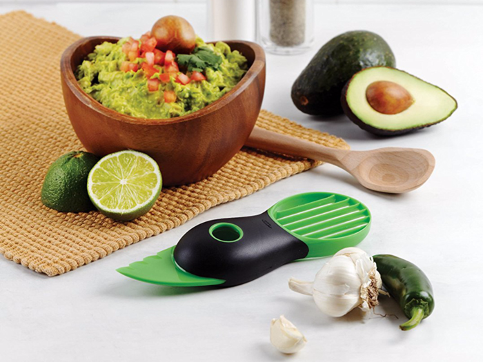 A convenient slicer that will make you wonder how you ever prepared avocados in the past