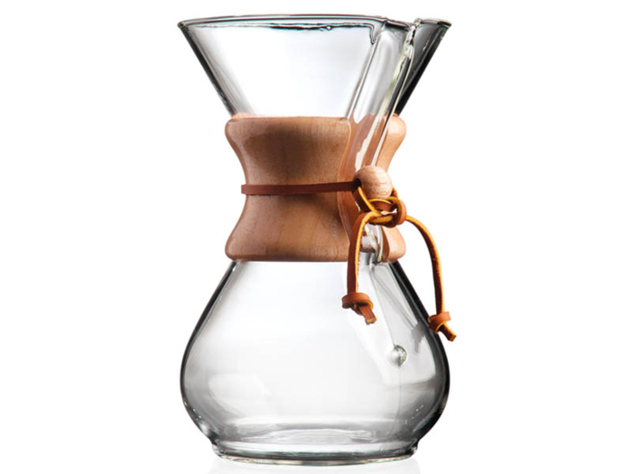 A top-rated pour-over coffee maker