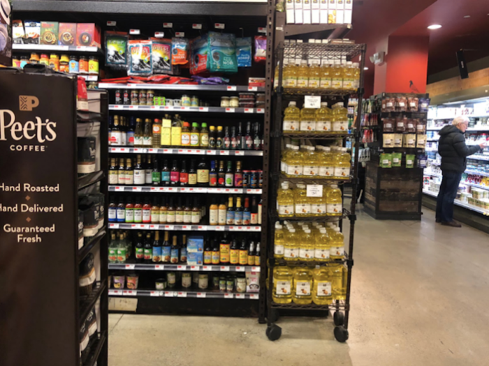 When it comes to grocery shopping in New York City, Whole Foods provides one of the best shopping experiences because of its variety, stock, and easy check-out process.