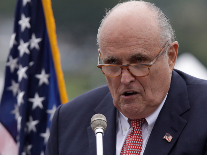 Giuliani later waved off investigators