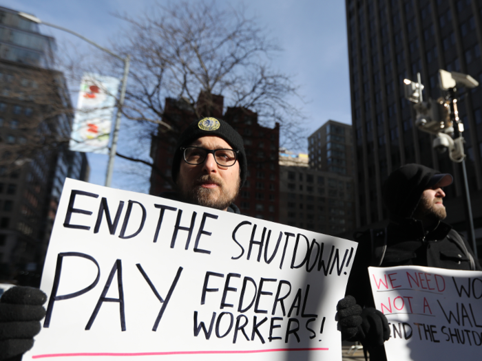 January 25: Federal workers will miss another paycheck