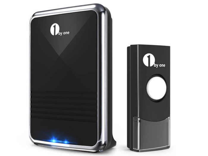 A wireless doorbell