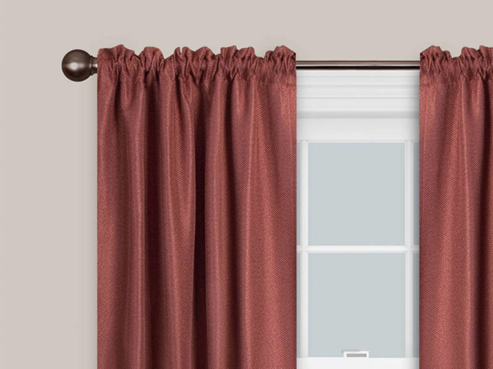 A curtain rod