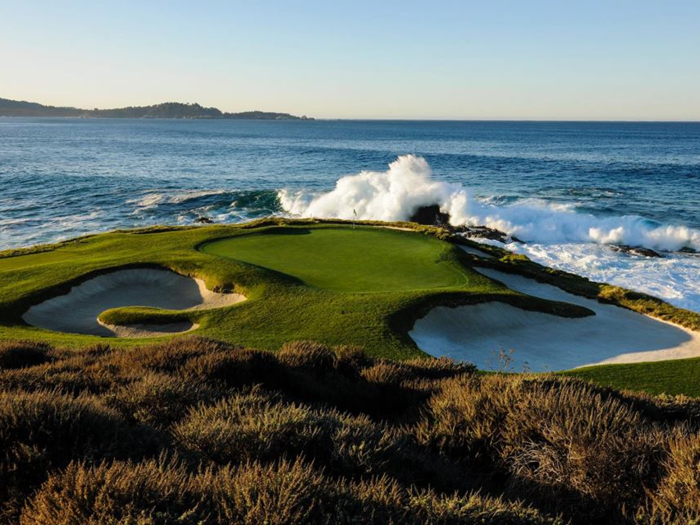 7. Pebble Beach Golf Links, Pebble Beach, California