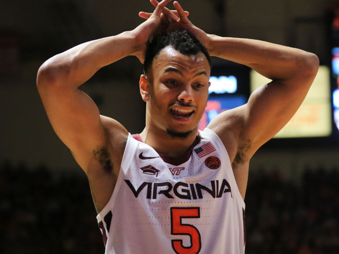 ▼ No. 10 Virginia Tech Hokies — Dropped 1 spot in the AP Top 25 Poll