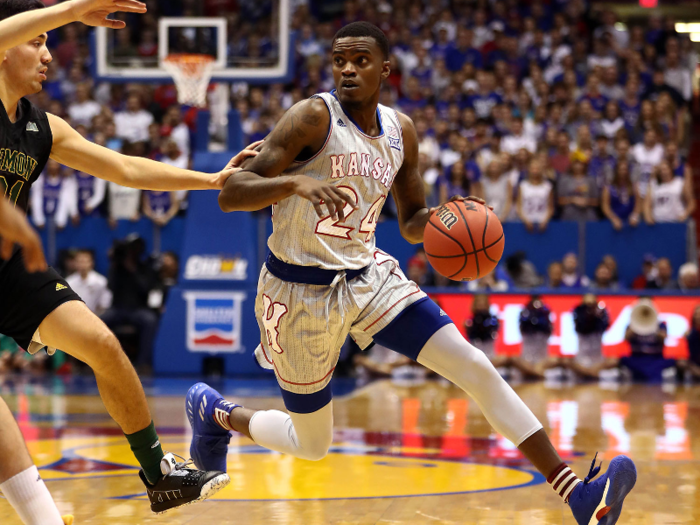 ▼ No. 9 Kansas Jayhawks — Dropped 2 spots in the AP Top 25 Poll