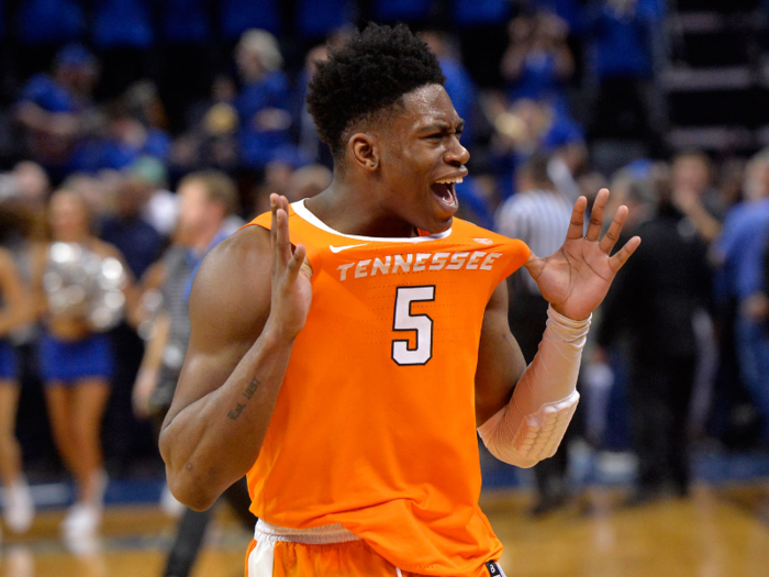 ▲ No. 1 Tennessee Volunteers — Up 2 spots in the AP Top 25 Poll