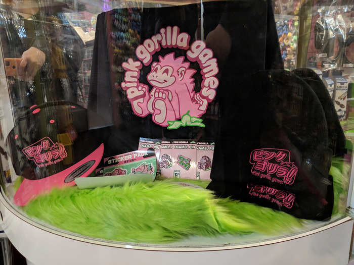 Given the iconic nature of the store, Pink Gorilla sells its own merch as well. It, too, is pretty rad!