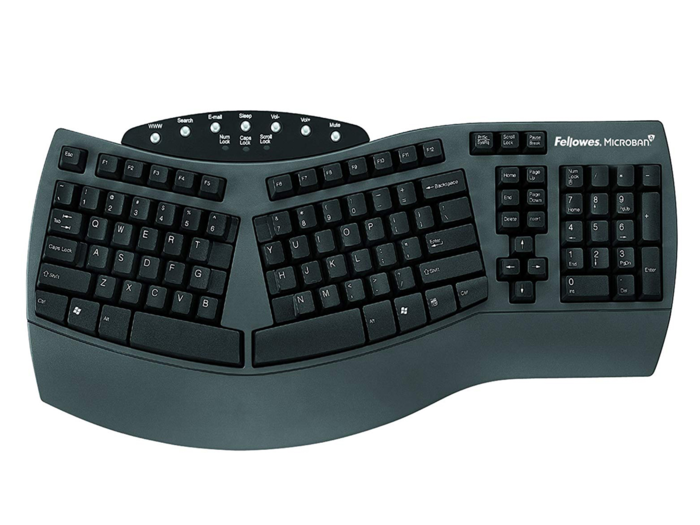 The best anti-microbial ergonomic keyboard