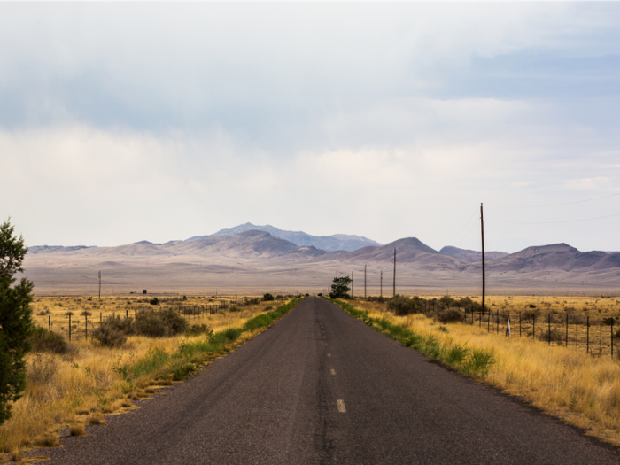 3. New Mexico (Tie).