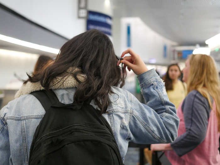 The attendant was also snide and rude, dismissing passengers that complained to her about the lack of attendance.