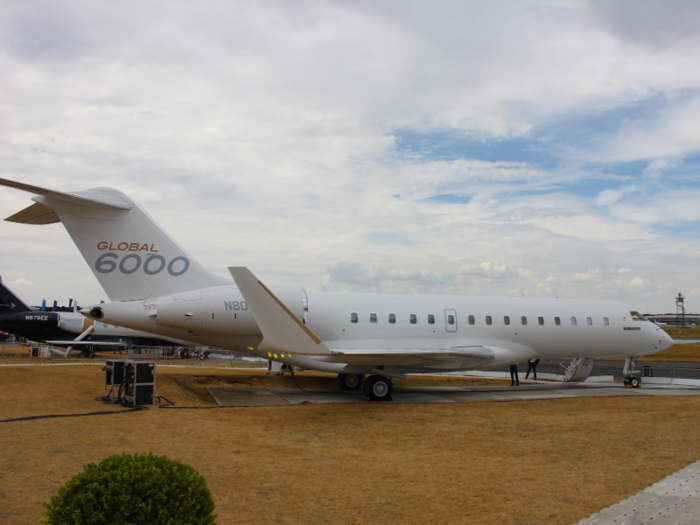 Before the arrival of the Global 7500, the $62 million Global 6000 served as the Canadian jet maker