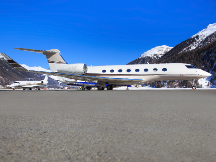 The G550 was later supplanted as Gulfstream