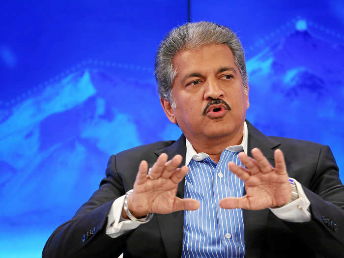 Chairman of Mahindra Group ,Anand Mahindra