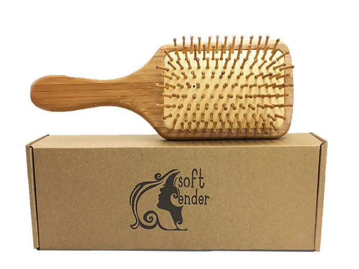 A bamboo brush