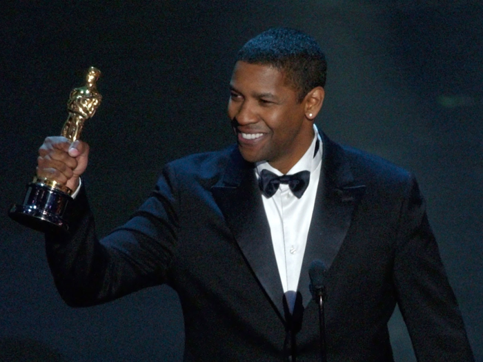 Denzel Washington took home the Oscar for Best Actor in a leading role for his work in "Training Day."