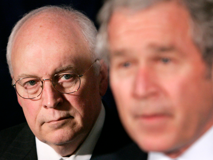 And Vice President Dick Cheney had not yet accidentally shot his friend on that infamous hunting trip.