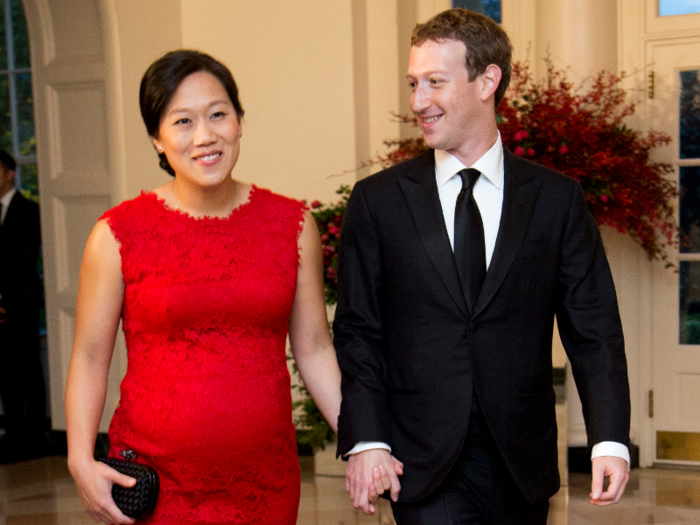 Priscilla Chan & Mark Zuckerberg