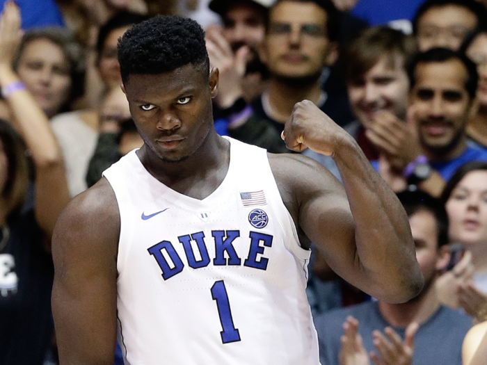 Patriots and Rams first half total points (+5.5) vs. Zion Williamson points and rebounds