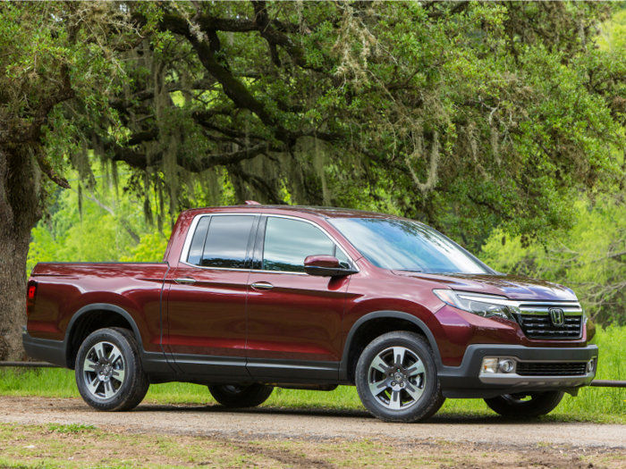 7. Honda Ridgeline