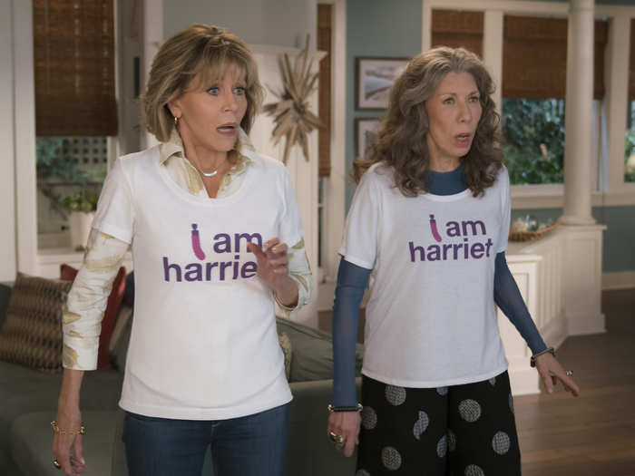 3. "Grace and Frankie" (Netflix)