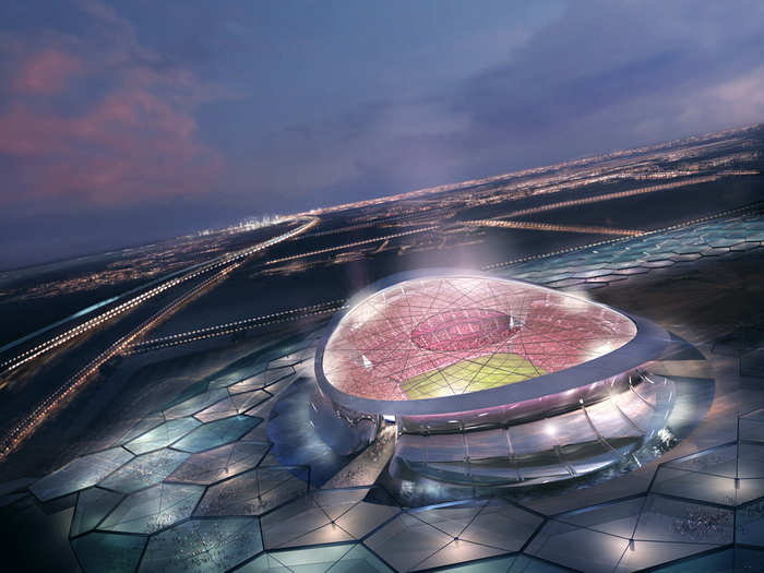 Qatar is building a $45 billion city to host the World Cup in 2022.