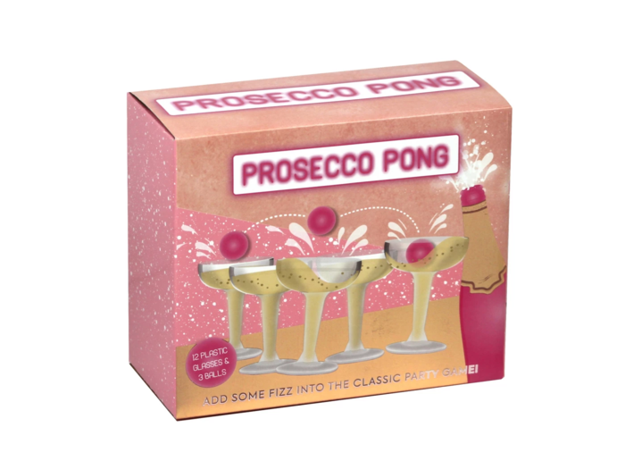 Prosecco Pong to class up your Valentine