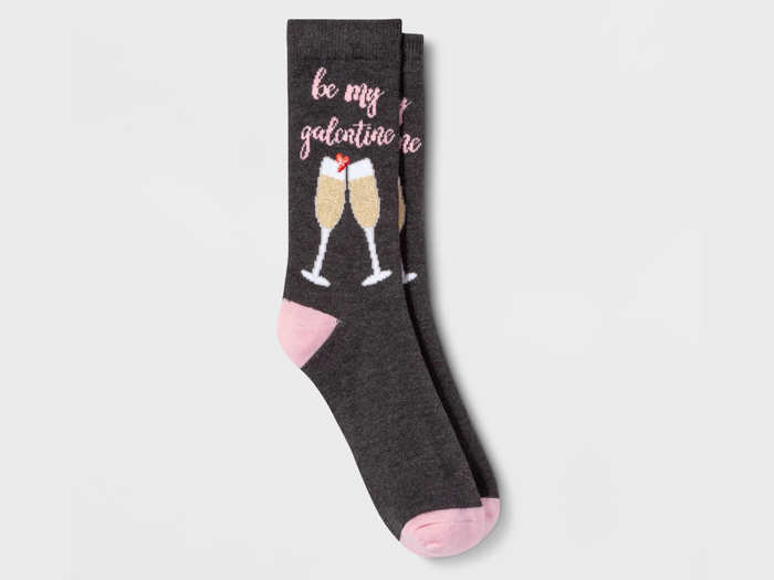 Cozy socks to give to your galentine