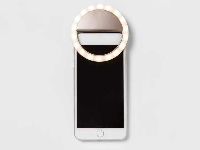 A camera light for V-Day selfies