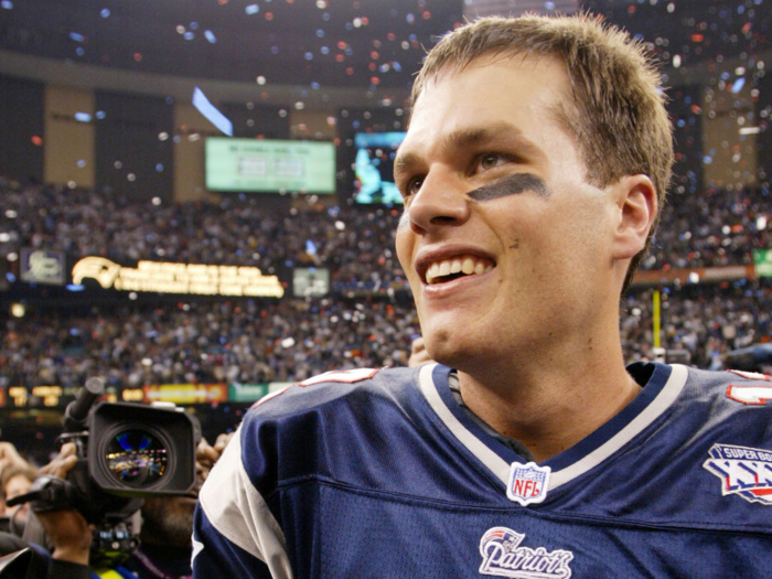 Now check out what the world was like when Tom Brady won his first Super Bowl: