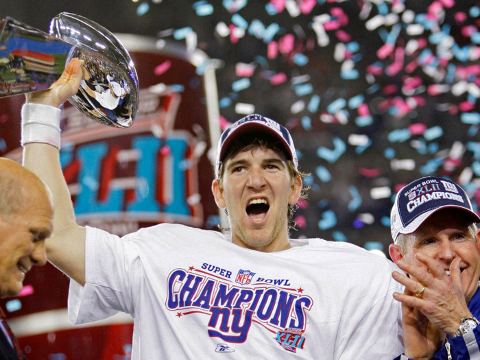 Eli Manning — Super Bowl XLII MVP