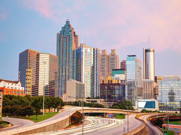 8. Atlanta, Georgia: $55,148