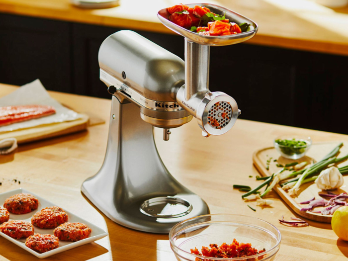 The best KitchenAid attachment for sausage and ground meat