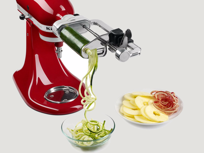 The best KitchenAid attachment for spiralizing vegetables