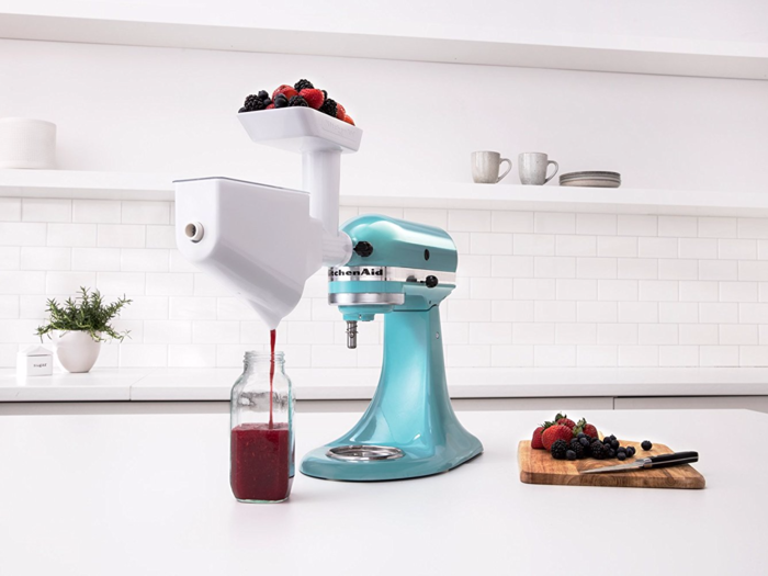 The best KitchenAid attachment for grinding and straining